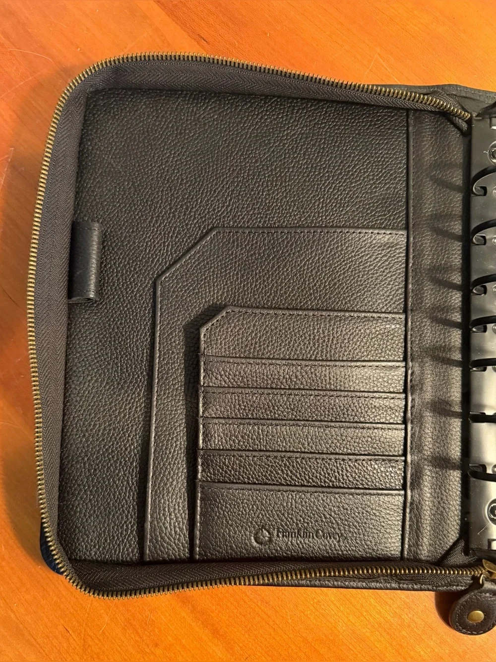 Franklin Planner TYLER Classic 7 Ring Pebbled Leather Binder